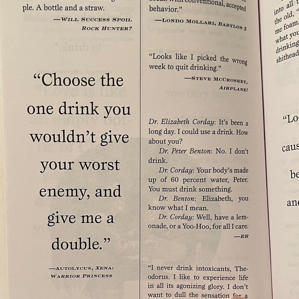 The Quotable Drunkard Book -Words of Wit Wisdom & Philosophy coffee table book - Picture 8 of 13